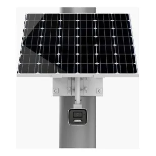 Cámara Bullet Ip 8 Mp / 4 Mm / Alimentada Con Panel Solar