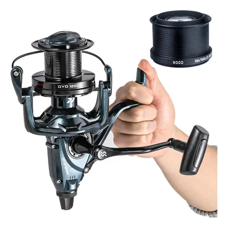 Molinete Pesca 9000-12000 Série Suporta 25kg Pesca Oceânica 12000 Série