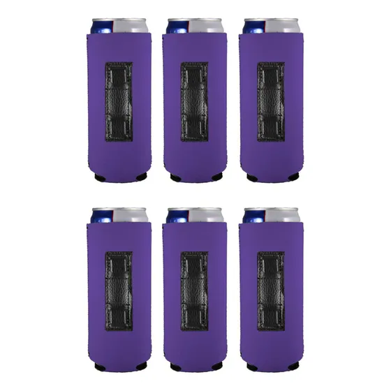 Enfriador Magnetico Blanco Para Lata Delgada Morado 6
