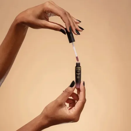 Batom Liquido Matte Tint 18 Horas De Fixação Eudora Glam Cor Rosé Vintage