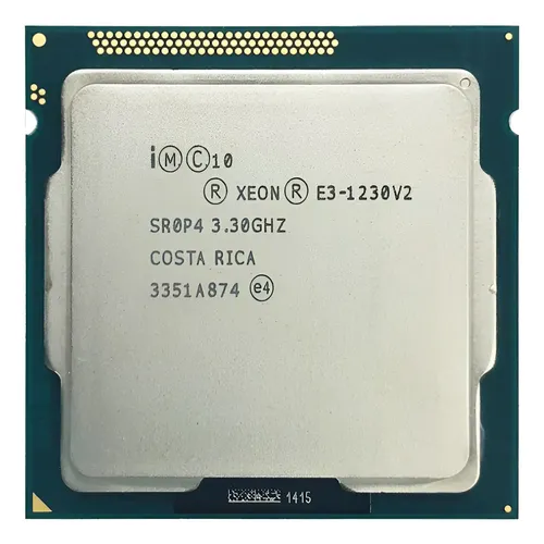Processador Intel Xeon E3-1225 V5 4 Núcleos 3.7GHz Gamer x86-64