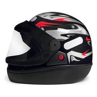 Capacete Para Moto Integral San Marino Taurus GrĂĄfic Preto Brilho Tamanho 60 Capacete Para Moto Integral San Marino Taurus GrĂĄfic Preto Brilho Tamanho 60