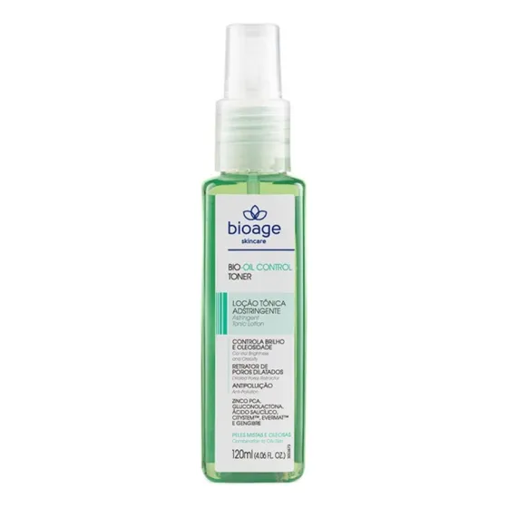 Loção Tônica Adstringente Antioleosidade Bioage 120ml