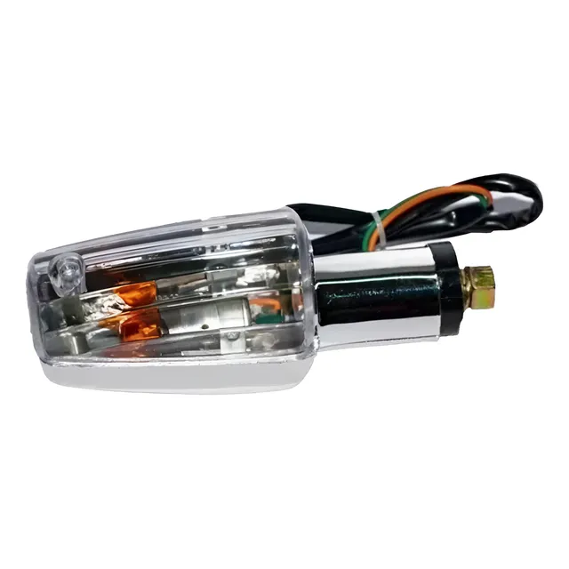 Farol Señalero Baccio Classic - Cromado / Acrilico Transp