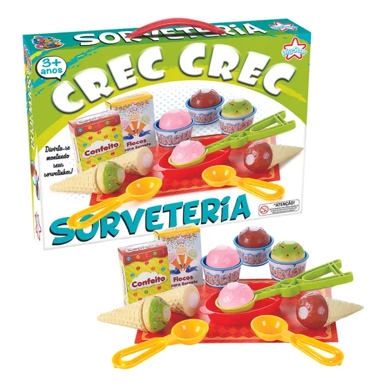 Crec Comida Comidinha Cortar Velcro Brinquedo Infantil 