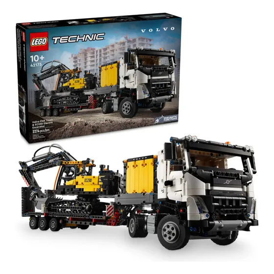 Lego Technic Camión Fmx Excavadora Volvo Para Niños Bloques