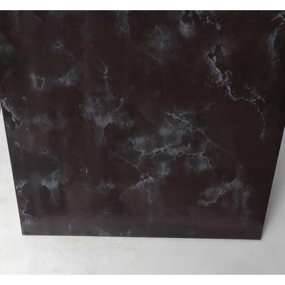 Cerámica Negra Brillante 43x43 Piso Pared Corcel Negro 1ra