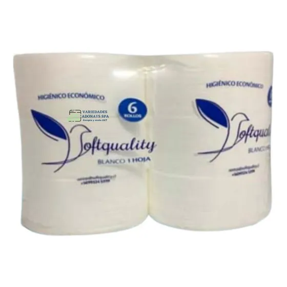 Papel Higiénico Confort Nova Industrial 6 Rollos 300 Mts