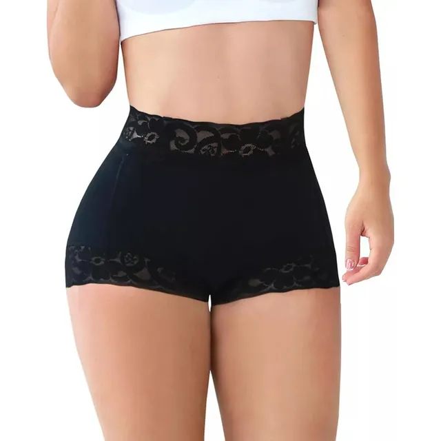 Calcinha Feminina Clássica De Renda Shaper Butt Lifter