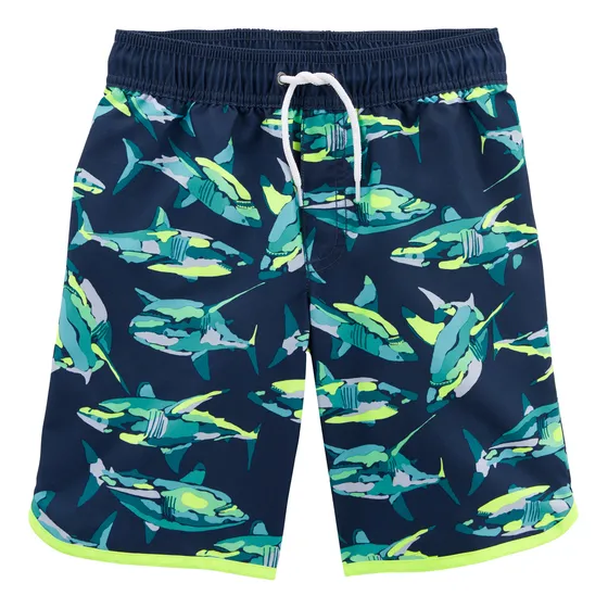 Short De Baño Carters Tiburón Con Protección Upf 50+ Ub