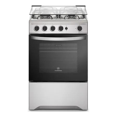 Cocina A Gas 4 Platos Mademsa M 520 T Gris