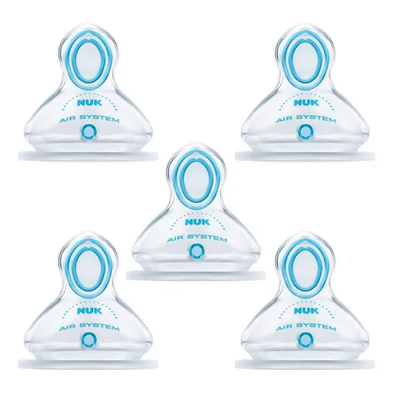 Bico First Choice Advanced 5 Unidades Tam.2 (+6m) - Nuk