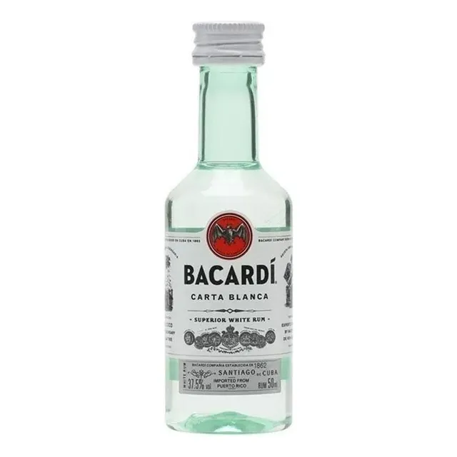 Ron Bacardi Carta Blanca Mini 50 Ml