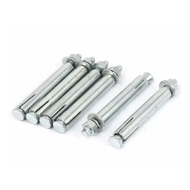 X-dree M6 3.150 In Zinc Manguito Expansion Construccion