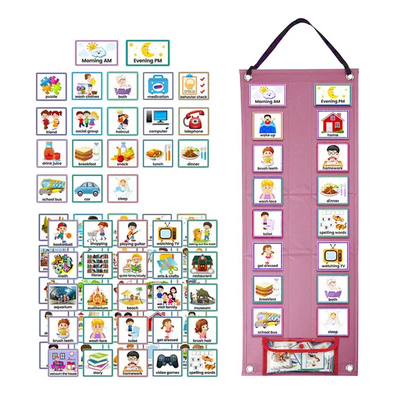 Calendario Visual Para Niños Tabla De Tareas Domésticas