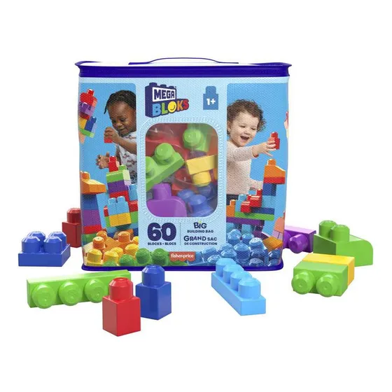 Bloques De Construcción Megablocks Bolsa X 60 Piezas