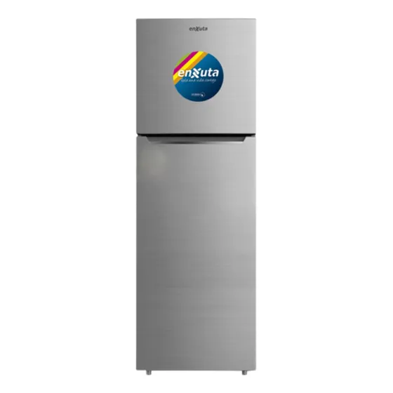 Heladera Enxuta Renx275 Acero Inoxidable Con Freezer 255l 