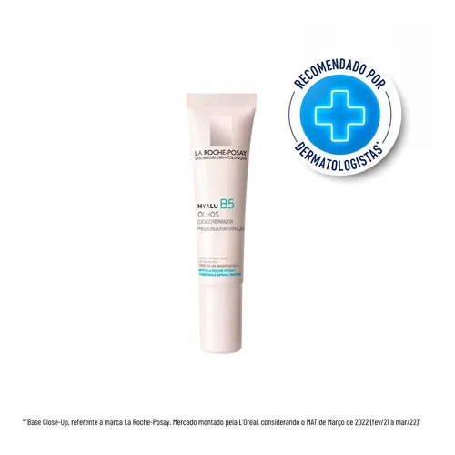 Creme Anti idade Hyalu B5 Olhos 15ml La Roche posay Tipo de pele Todos os tipos de pele