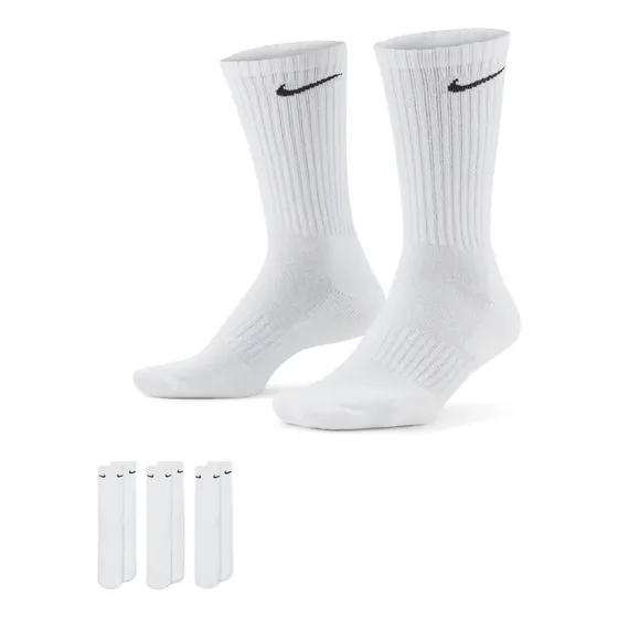 Calcetines X3 Nike Everyday Ct 705 Hombre Blanco