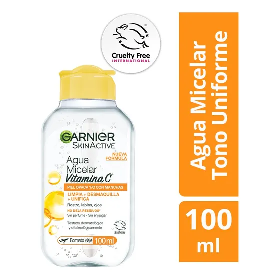 Agua Micelar Vitamina C Express Aclara 100ml Garnier