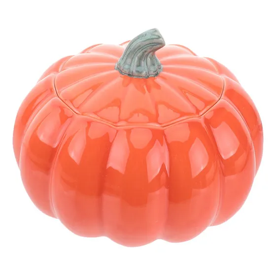 / Tazón De Postre De Porcelana Con Forma De Calabaza, Olla