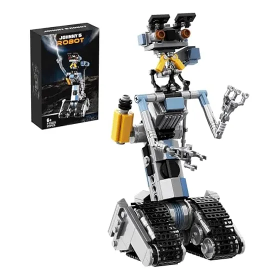 370 Piezas Johnny 5 Robot Juego De Construcción, Cortocircui