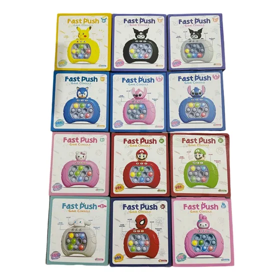 Juego Pop It Electrónico Antiestrés Fast Push Niños