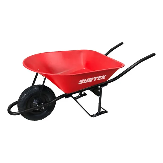 Carretilla 6 Ft Con Bastidor Llanta Solida Industrial Surtek