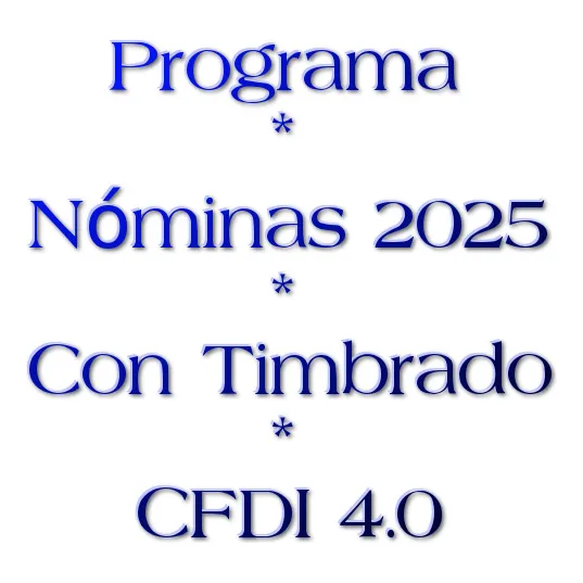 Programa Nominas Cfdi Recibos Electrónicos Timbrado Xml Pdf