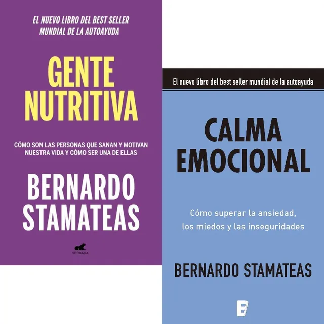 Pack Gente Nutritiva + Calma Emocional - Bernardo Stamateas