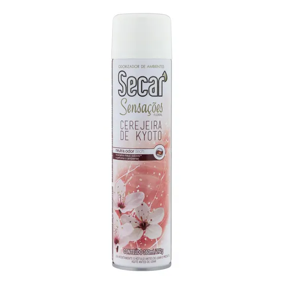 Aromatizante Secar Sensações Floral cerejeira de kyoto 360 ml