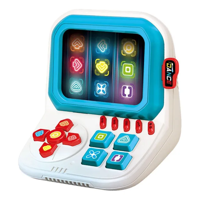 Consola De Juegos De Baile Con Dedos Con Luz Y Sonido