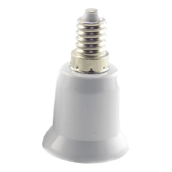 Adaptador De Bombillos De E14 A E27 De 110v Y 220v