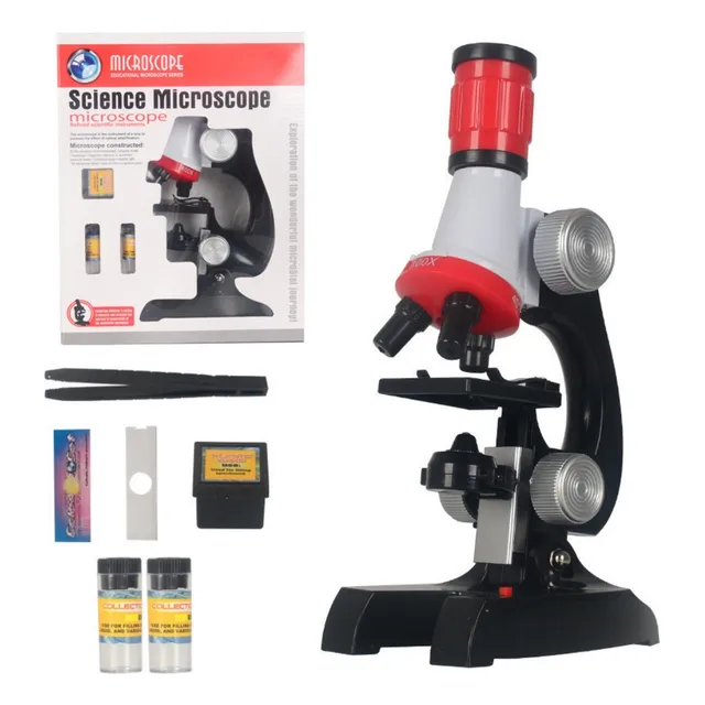 Kit Científico Miicroscopio Optico Niños Escuela Premium