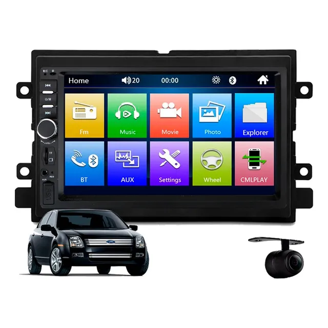 Central Multimidia Mp5 Basic Ford Fusion 2006 2007 2008 2009