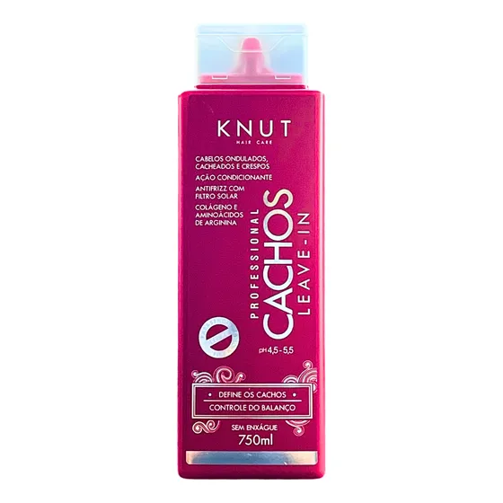 Leave-in Knut Cachos Define Antfrizz Ondulados Crespos 750ml