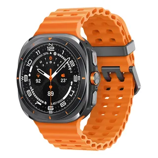 Samsung Galaxy Watch Ultra Smartwatch 47mm Lte Caixa TitĂąnio Cinza Pulseira Laranja Samsung Galaxy Watch Ultra Smartwatch 47mm Lte Caixa TitĂąnio Cinza Pulseira Laranja