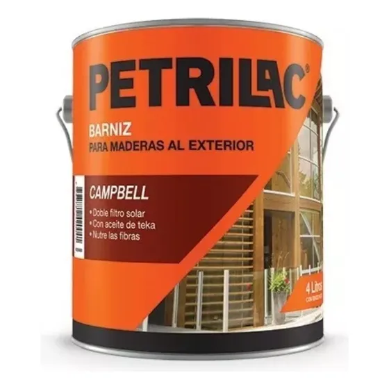 Barniz Marino C/aceite De Teka Campbell 1l Petrilac - Eli