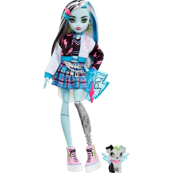 Muñeca Monster High Frankie Stein Moda Con Accesorios