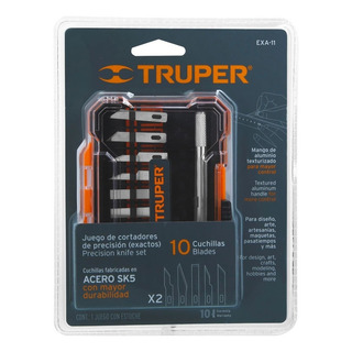 Juego De Cutter Exactos Hobby Con 11 Piezas En Estuche 17512 Juego De Cutter Exactos Hobby Con 11 Piezas En Estuche 17512