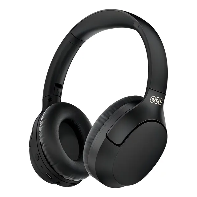 Audífono Inalámbrico Qcy H2 Pro Bluetooth 5.3, 70h de batería, color Negro,