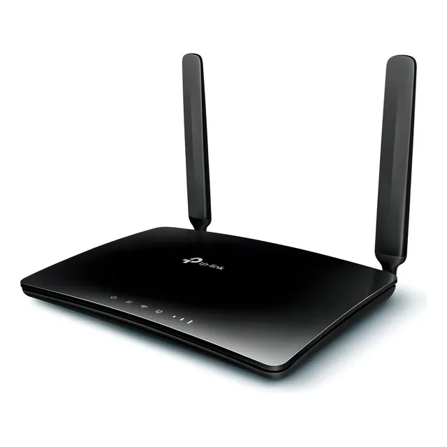 Router 4g Lte Sim Chip Inalambrico Wifi Lan N 300Mbps Tp-link Tl-mr6400 Color Negro