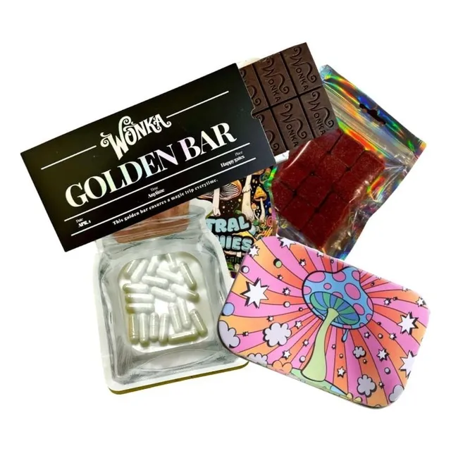 Chocolate Black 15 Mushikit Wonka Pack!