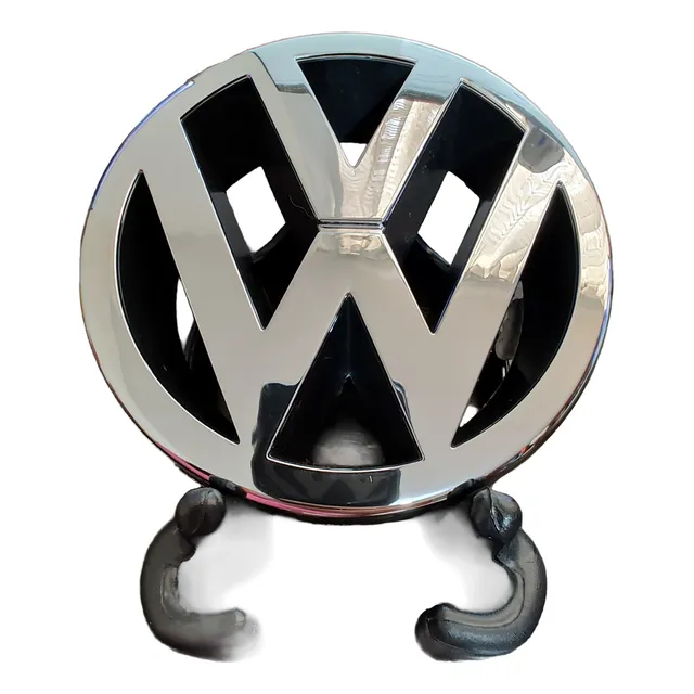 Emblema Genérico Cromado Front Vw Jetta Passat Tiguan 125mm