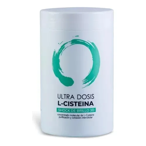 L-cisteina Ultra Dosis Shock De Brillo 3d Peluquería