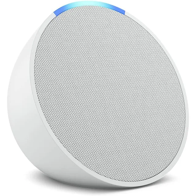 Amazon Echo Pop C2H4R9 con Asistente Virtual Alexa Glacier White 127/220V