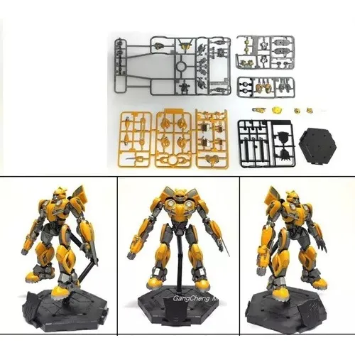 Bumblebee Tranformers Robot Armable Base Incluida Original