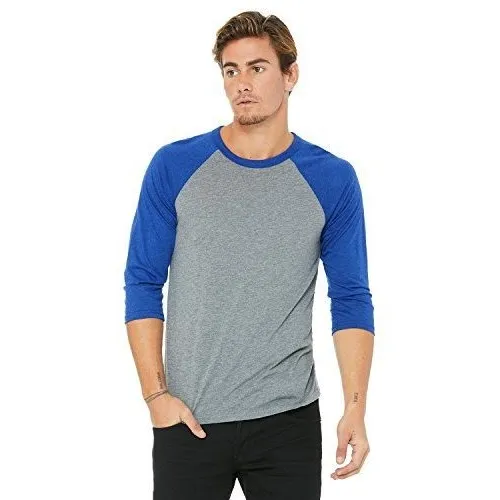 Bella + Tela Unisex 3/4-sleeve Camiseta De Béisbol Xl 0toiv