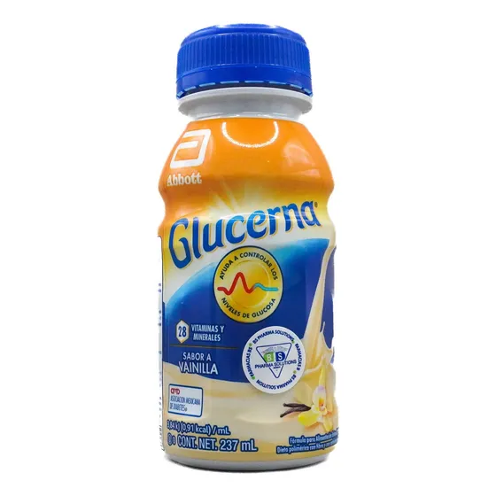 Glucerna Suplemento Alimenticio Sabor Vainilla 237 Ml