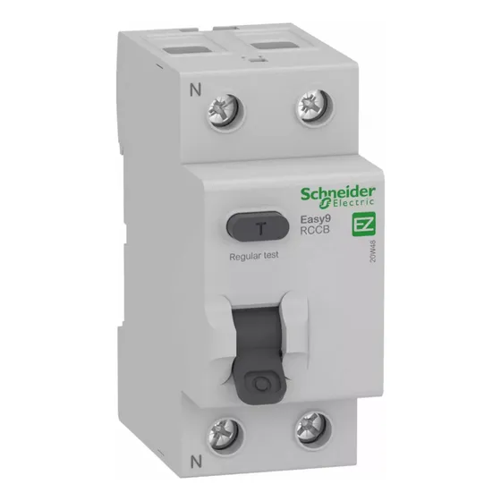 Interruptor Diferencial Bipolar 2x25a 30ma Schneider Easy9 Ez9r36225